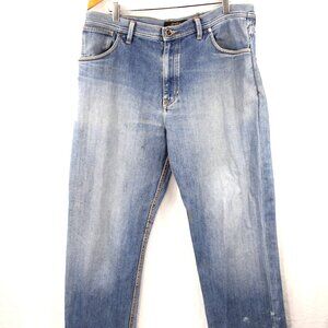 Sean John Men's 36x31 Blue Baggy Jeans Y2K Distressed Faded Grunge Muddy As-Is